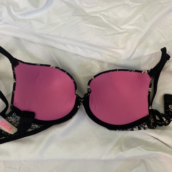 Victoria's Secret PINK Wear Everywhere Push-Up Bra Lace - Picture 2 of 4